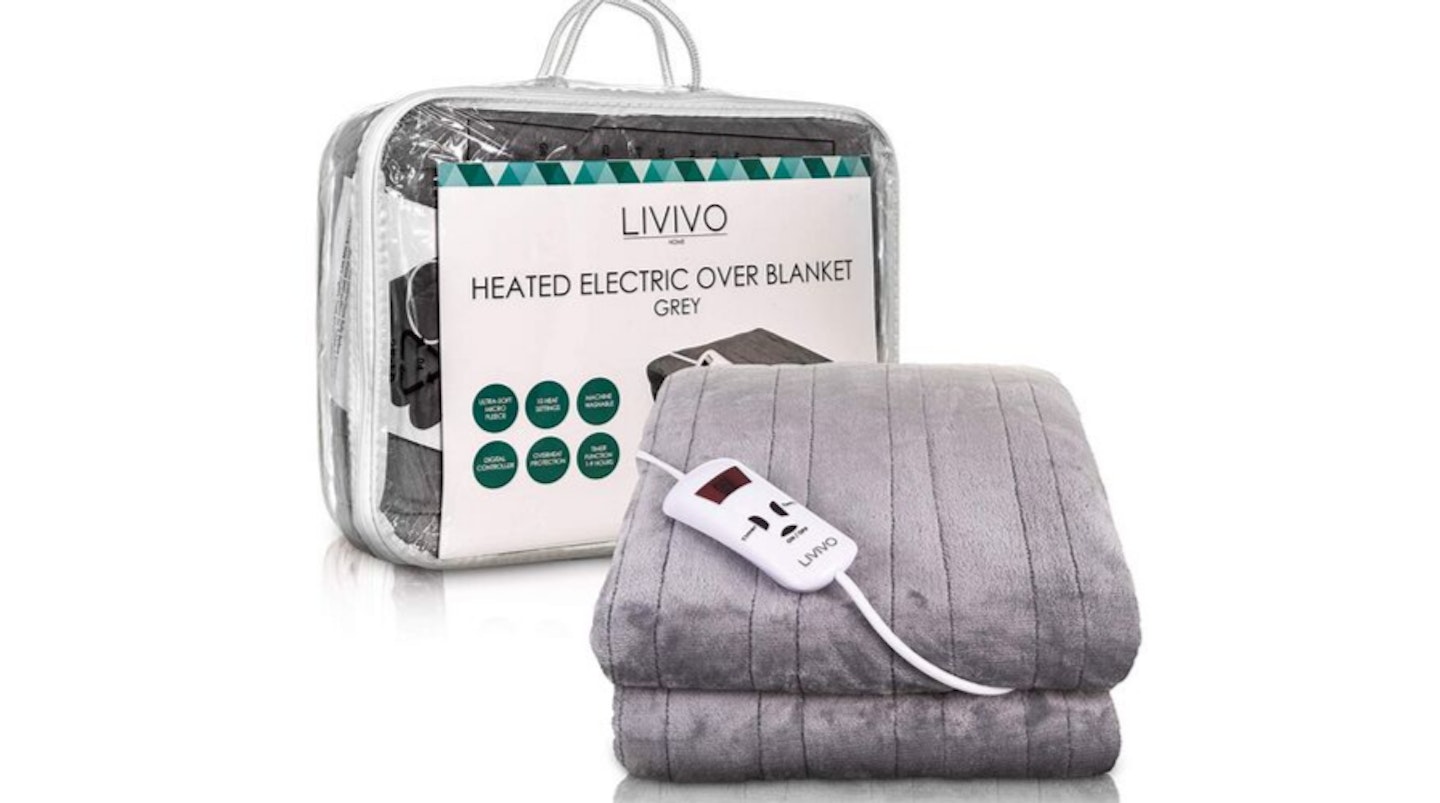 Livivo heated best sale electric over blanket